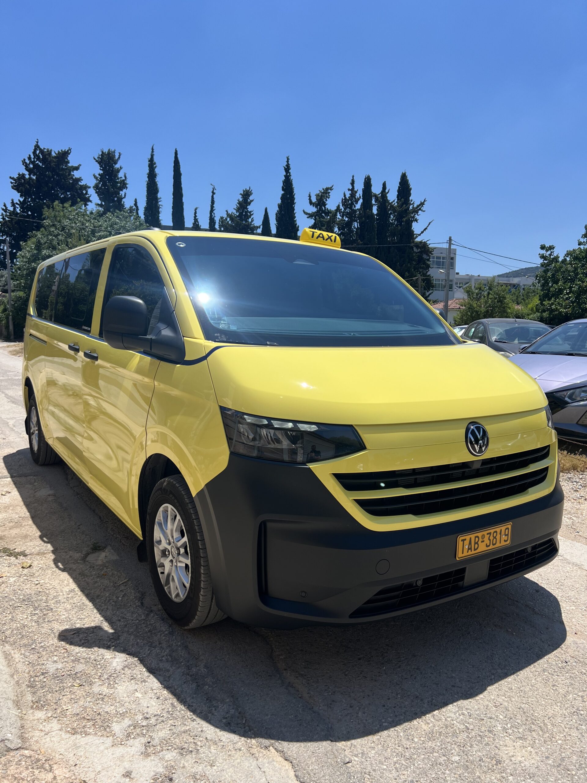 Van taxi Greece
